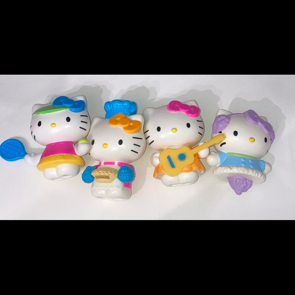 Hello kitty toys from McDonald’s lot of 4 -2013